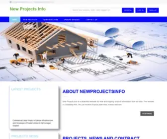 Newprojectsinfo.com(New Projects Info) Screenshot