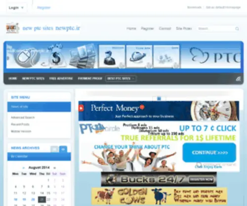 Newptc.ir(Online Earning Money) Screenshot
