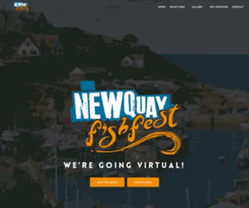 NewQuayfishfestival.co.uk(Newquay Fish Festival) Screenshot