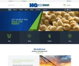 NewQuip.co.za(Intensive Specialized Farming) Screenshot