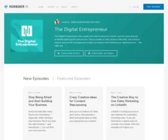 Newrainmaker.com(The Digital Entrepreneur Archives) Screenshot