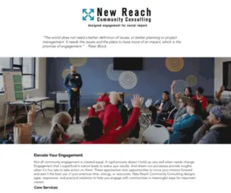 Newreachcommunity.com(Ohio community engagement) Screenshot