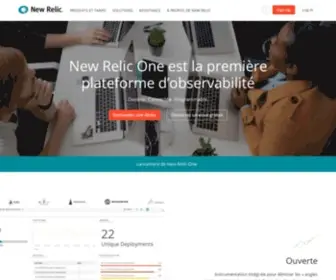 Newrelic.fr(Newrelic) Screenshot