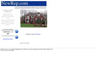 Newrep.com(Connecting mortgage field services with real estate professionals) Screenshot