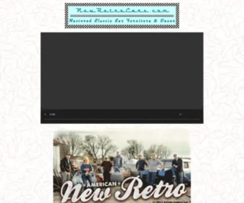 Newretrocars.com(New Retro Cars) Screenshot