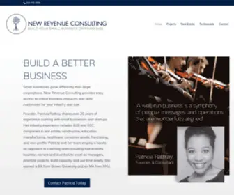 Newrevenueconsulting.com(Patricia Rattray) Screenshot