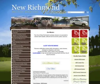 Newrichmondwi.gov(Official) Screenshot