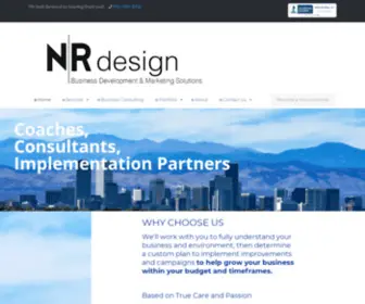 Newridedesign.com(New Ride Design Business development & Marketing Solutions) Screenshot