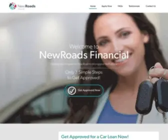 Newroadsfinancial.ca(NewRoads Financial) Screenshot