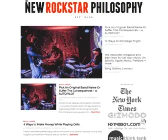 Newrockstarphilosophy.com(The New Rockstar Philosophy) Screenshot