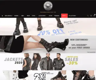 NewrockStore.com(New Rock Boots & Shoes) Screenshot