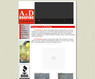 Newroofexperts.com(A & D Roofing) Screenshot