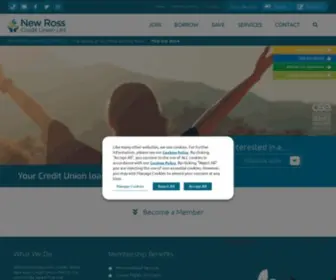 Newrosscreditunion.com(New Ross Credit Union Ltd) Screenshot