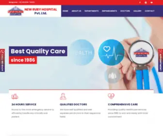 Newrubyhospital.in(New Ruby Hospital Jalandhar) Screenshot