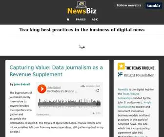 News-BIZ.org(The Texas Tribune Fellowships) Screenshot