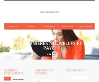 News-General.com(Travail sur internet remunere serieux) Screenshot