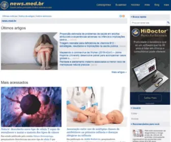 News.med.br(Notícias médicas e em saúde) Screenshot