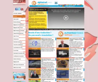 News21.tv(Webtv de l'économie) Screenshot