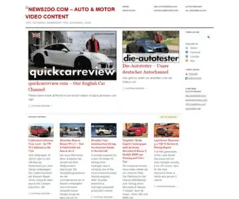 News2DO.com(Auto & Motor Video Content) Screenshot