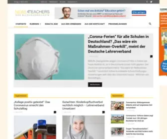 News4Teachers.de(NEUES AUS BILDUNG & WISSENSCHAFT) Screenshot