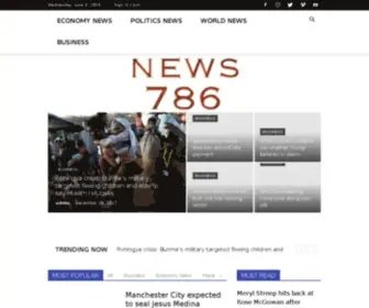 News786.com(Best Indian Websites) Screenshot