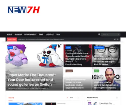 News7H.com(World Wide News Network) Screenshot