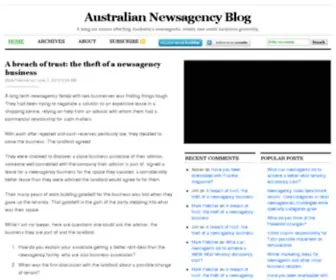 Newsagencyblog.com.au(Australian Newsagency Blog) Screenshot