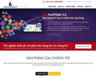 Newsaigonsoft.com(NewSaigonSoft Corporation) Screenshot