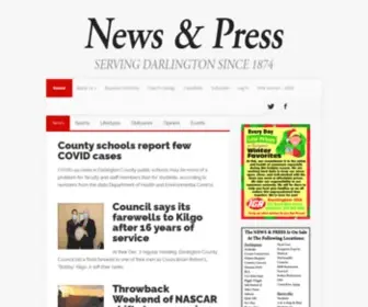 Newsandpress.net(The News and Press) Screenshot