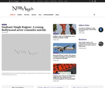 Newsangels.com(News Angels) Screenshot