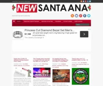 Newsantaana.com(Santa Ana's top news & views blog) Screenshot