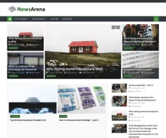 Newsarena.org(News for everybody) Screenshot