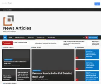 NewsarticleWorld.com(News Articles) Screenshot