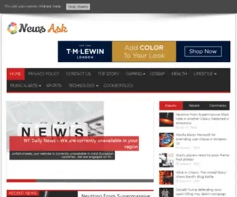 Newsask.net(Newsask) Screenshot