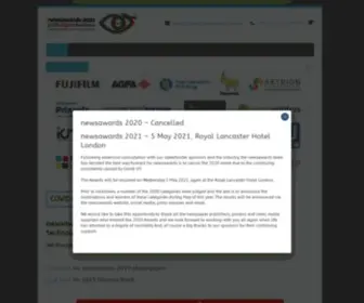 Newsawards.co.uk(Newsawards 2020) Screenshot