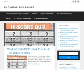 Newsbeatportal.com(UK Pools bankers) Screenshot