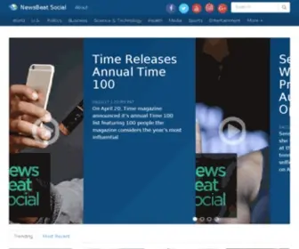 Newsbeatsocial.com(NewsBeat Social) Screenshot