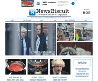 Newsbiscuit.com(Conservative party) Screenshot