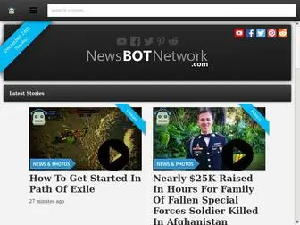 Newsbotnetwork.com(A Fully Automated News Reporter) Screenshot