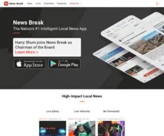 Newsbreakapp.com(News Break App) Screenshot