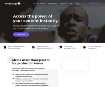 Newsbridge.io(Newsbridge) Screenshot