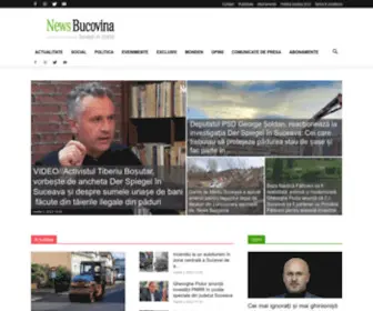 Newsbucovina.ro(Fondat in 2002) Screenshot