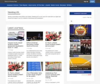 Newsbug.info(The #1 destination for local news in eastern Illinois and northwest Indiana) Screenshot
