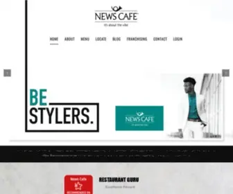 Newscafe.co.za(News Cafe) Screenshot