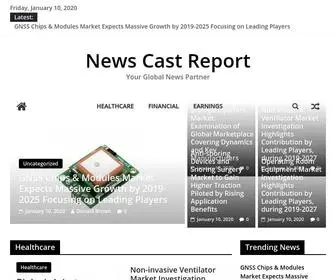 Newscastreport.com(Your Global News Partner) Screenshot