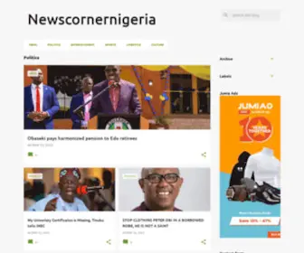 Newscornerng.com(Newscornerng) Screenshot