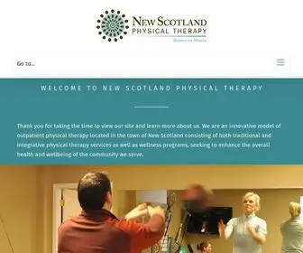 Newscotlandpt.com(New Scotland Physical Therapy) Screenshot