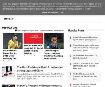 Newscrispy.com(News Hub) Screenshot