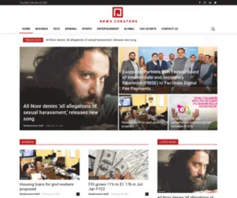 Newscurators.com(News Curators) Screenshot