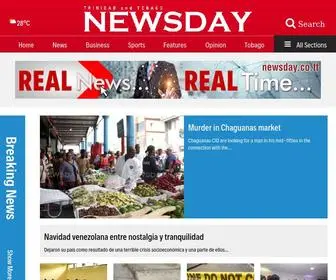 Newsday.co.tt(Trinidad and Tobago Newsday) Screenshot